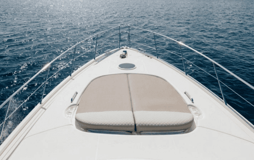 AZIMUT 68 yacht front view 3