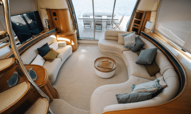 AZIMUT 68 yacht interior view