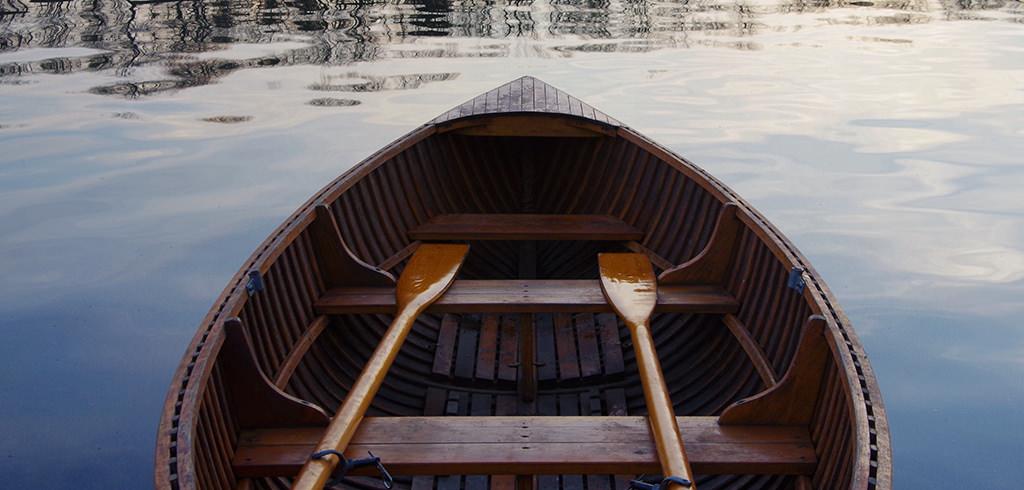 canoe with two rows ibiza
